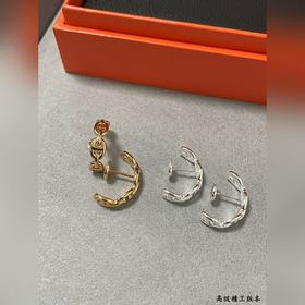 A0012 Серьги Hermès «Свиной нос» с пол