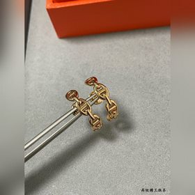 A0012 Серьги Hermès «Свиной нос» с пол