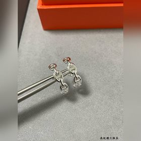 A0012 Серьги Hermès «Свиной нос» с пол