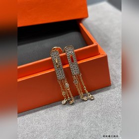 A0022 Серьги-гвоздики Hermès Kelly с п