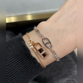 Браслет Hermès с крупными звеньями сви