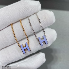 Точная копия ожерелья Hermès Mini H с 