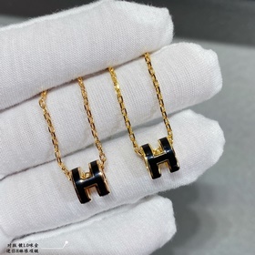 Точная копия ожерелья Hermès Mini H с 