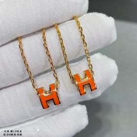 Точная копия ожерелья Hermès Mini H с 