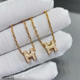 Точная копия ожерелья Hermès Mini H с 