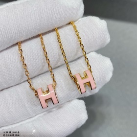 Точная копия ожерелья Hermès Mini H с 
