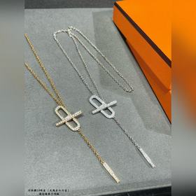 a011 Ожерелье Hermès с мотивом «свиног