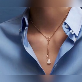Ожерелье с застежкой-ключом от Hermès,