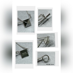 a023 Двухслойное ожерелье Hermès с зак