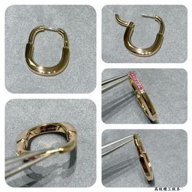 T931 из 18-каратного золота. Серьги Ti