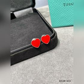 T9299 2 5 Серьги-гвоздики в форме серд