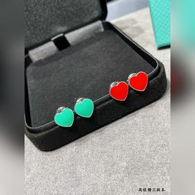 T9299 2 5 Серьги-гвоздики в форме серд