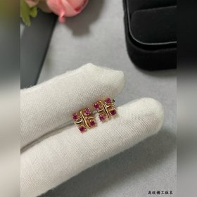 Сережки-гвоздики T928 в классическом с