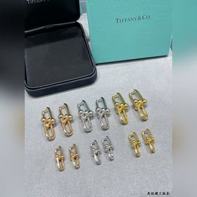 T924 — маленькие серьги Tiffany с двой