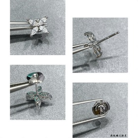Серия «Богиня» T916： серьги-гвоздики T