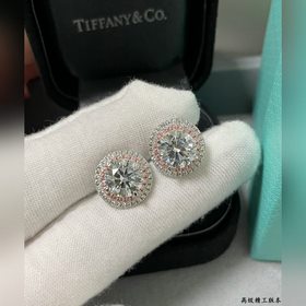 Сережки-гвоздики T937 Tiffany с больши