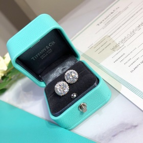 T9379 2 5 — серьги-гвоздики Tiffany с 