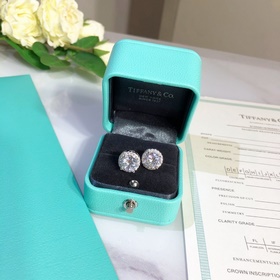 T9379 2 5 — серьги-гвоздики Tiffany с 
