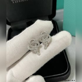 Сережки-гвоздики T914 Tiffany с полной