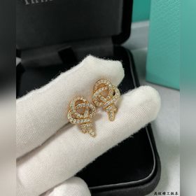 Сережки-гвоздики T914 Tiffany с полной