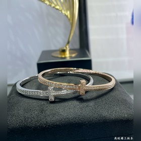 Браслет Tiffany T1 с полной инкрустаци