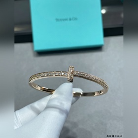 Браслет Tiffany T1 с полной инкрустаци