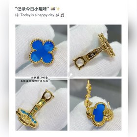 Серьги-подвески VCA из высококачествен