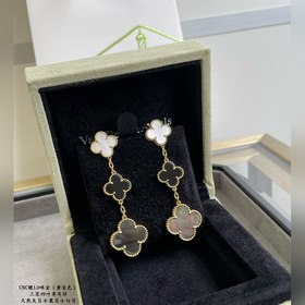 Серьги VCA с покрытием из розового зол