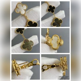 Серьги VCA с покрытием из розового зол