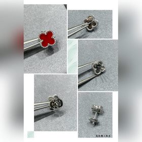 V114 VCA — миниатюрные серьги-гвоздики