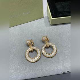 Серьги V124 VCA с круглыми бусинами, п