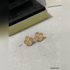 V123V Позолоченные серьги-кляп VCA в ф