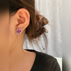 Серьги V411 VCA «Ультрафиолетовый четы