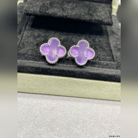 Серьги V411 VCA «Ультрафиолетовый четы