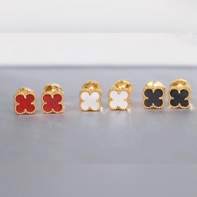Сережки-гвоздики VCA Van Cleef & A