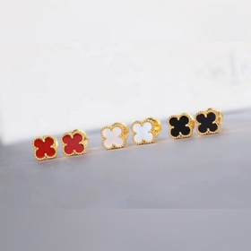 Сережки-гвоздики VCA Van Cleef & A