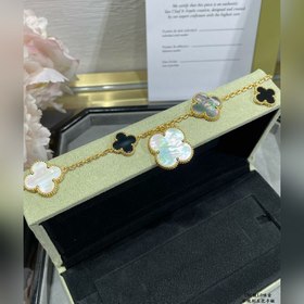 Браслет VCA из позолоченного серебра с