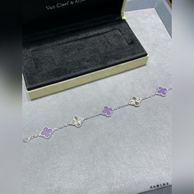 «Фиалка» — браслет с фиалковым перламу