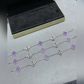 «Фиалка» — браслет с фиалковым перламу