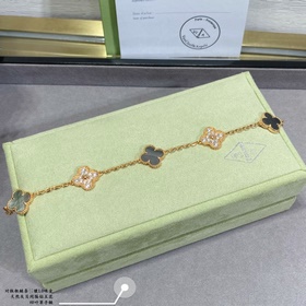[V-Gold с бриллиантами, серый ] Брас