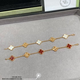 [V Gold] Браслет VCA из перламутра с 