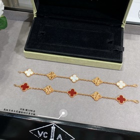 [V Gold] Браслет VCA из перламутра с 