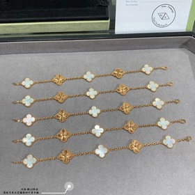 [V Gold] Браслет VCA из перламутра с 