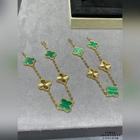 [V Gold] Браслет VV6 VCA с натуральны