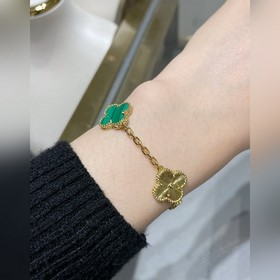 [V Gold] Браслет VV6 VCA с натуральны