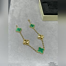 [V Gold] Браслет VV6 VCA с натуральны