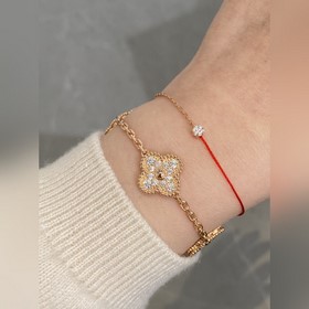 Браслет VCA с пятицветковым четырехлис
