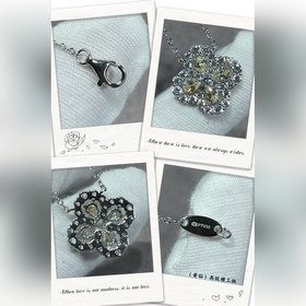 HW00019 2 5  (Желтый бриллиант) Колье