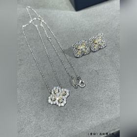HW00019 2 5  (Желтый бриллиант) Колье