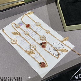 Ожерелье VCA 20 с божьей коровкой, пок